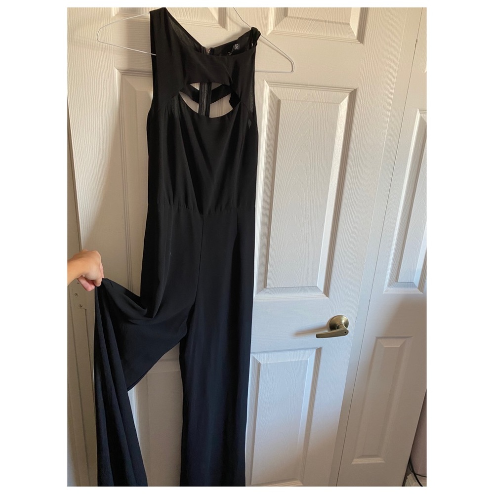 Black open back Jumper